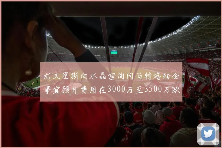 尤文图斯向水晶宫询问马特塔转会事宜预计费用在3000万至3500万欧元之间
